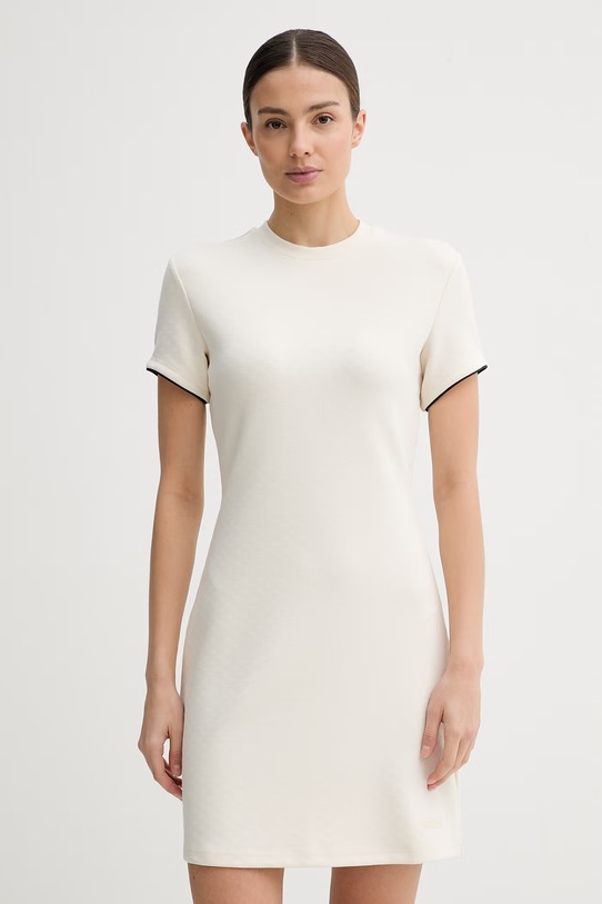 Guess sukienka CLARA beżowy V6GK07.K3002