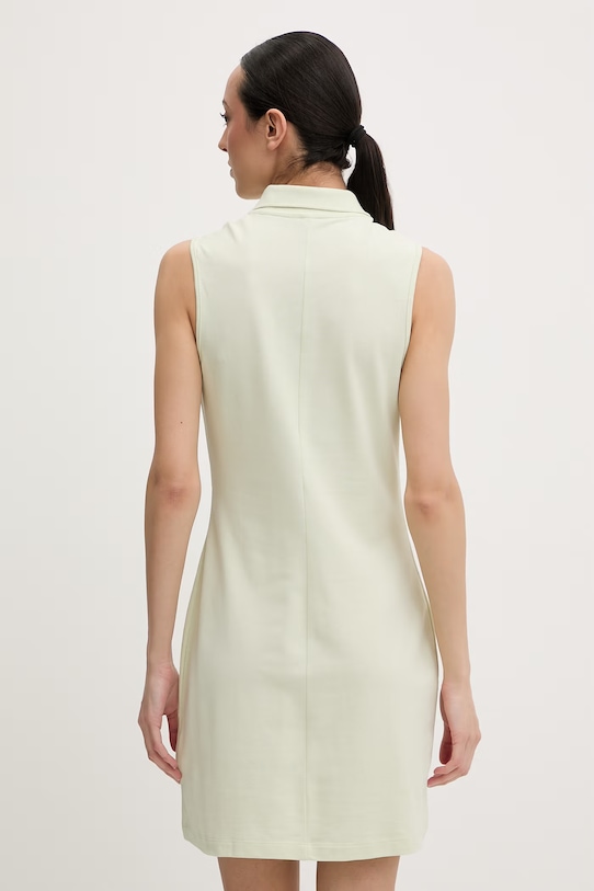 Oblačila Guess Obleka bombaž z elastanom SILVY V6GK09.K3152 zelena