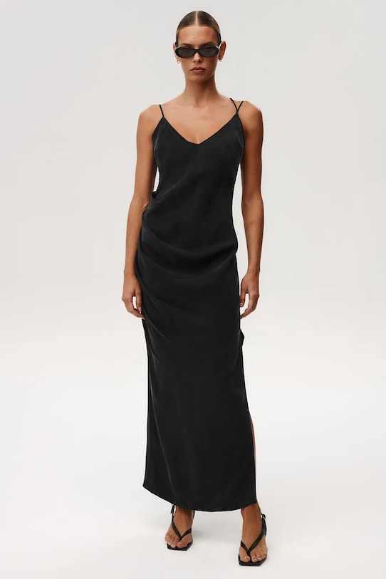 Undress Code sukienka Opera Dress tkanina czarny 1168UC