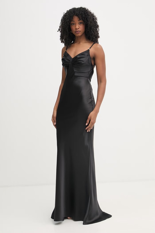 Elisabetta Franchi sukienka ABR3362E2 czarny SS26