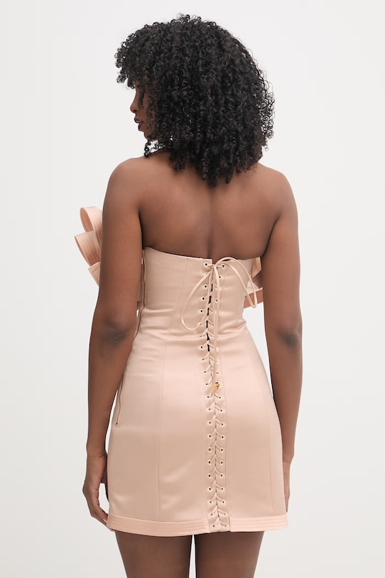 Odzież Elisabetta Franchi sukienka AB87962E2 pomarańczowy