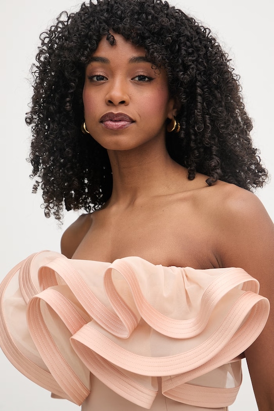 Elisabetta Franchi sukienka pomarańczowy AB87962E2