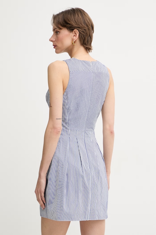 Ρούχα Elisabetta Franchi φόρεμα βαμβακερό AB95762E2 μπλε