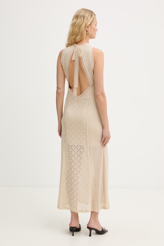 Odzież Guess sukienka NEW LIZA W6GKAS.K4219 beżowy