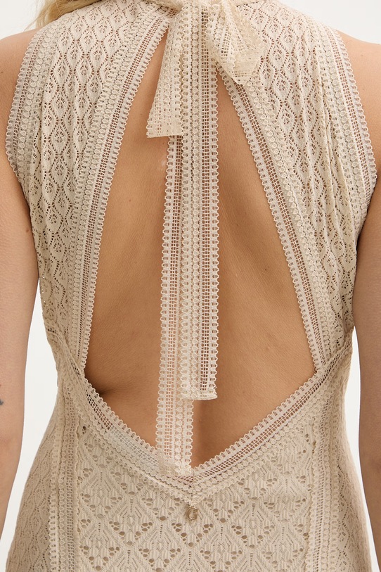 Guess sukienka NEW LIZA W6GKAS.K4219 beżowy