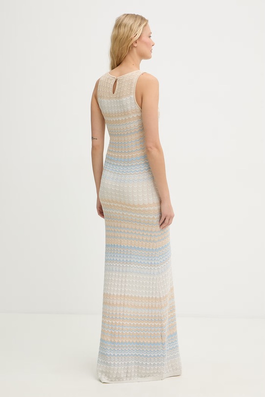 Одяг Guess літня сукня ROSALYN W6GKAT.Z0936 блакитний