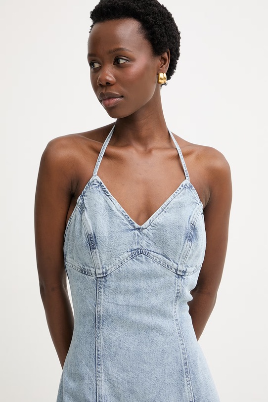 Guess letné šaty rifľové JAMELIA W6GK10.D0698 modrá