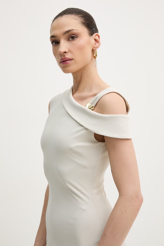 Guess sukienka BRIGITTE beżowy W6GK23.K3017