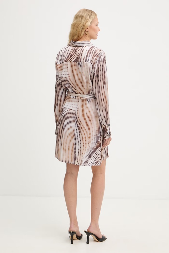 Odjeća Guess haljina u stilu košulje YSALINE W6GK37.W1861 bež