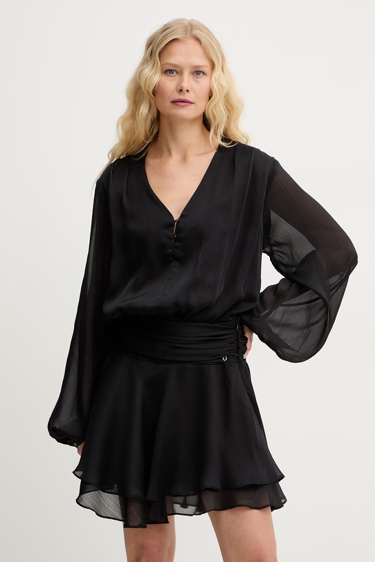 Guess haljina MAGALI crna W6GK46.W1931