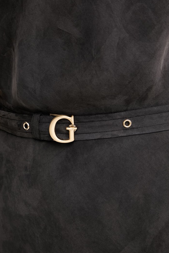 Guess рокля от вискоза DALIA W6GK50.W1950 черен