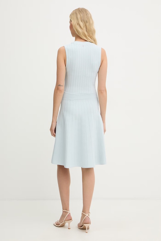 Odzież Guess sukienka AMBER W6GK53.Z0658 niebieski