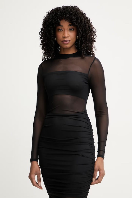 Guess сукня RIKKI чорний W6GK70.K3199