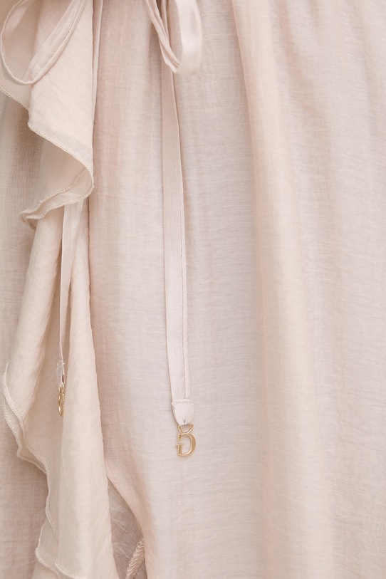 Guess šaty s lyocellom MAELYS W6GK87.W2111 béžová