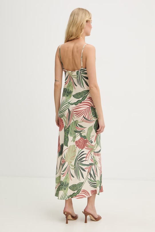 Ρούχα Guess φόρεμα lingerie με βισκόζη AKILINA W6GK94.W2266 πράσινο