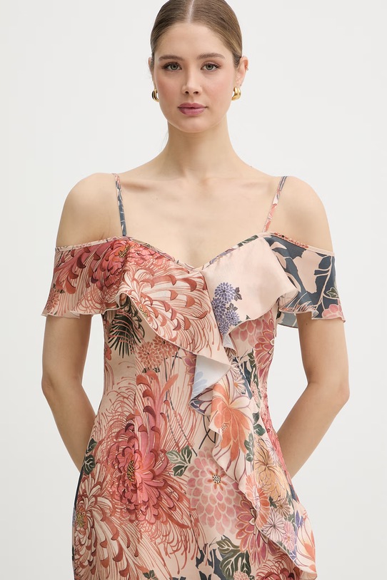 Guess sukienka beżowy W6GK02.W1574