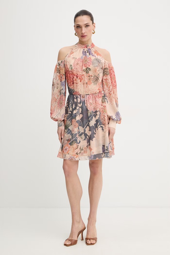 Guess sukienka casual pomarańczowy W6GK05.W1577