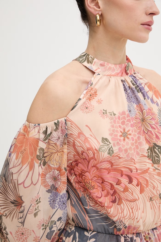 Guess sukienka W6GK05.W1577 pomarańczowy