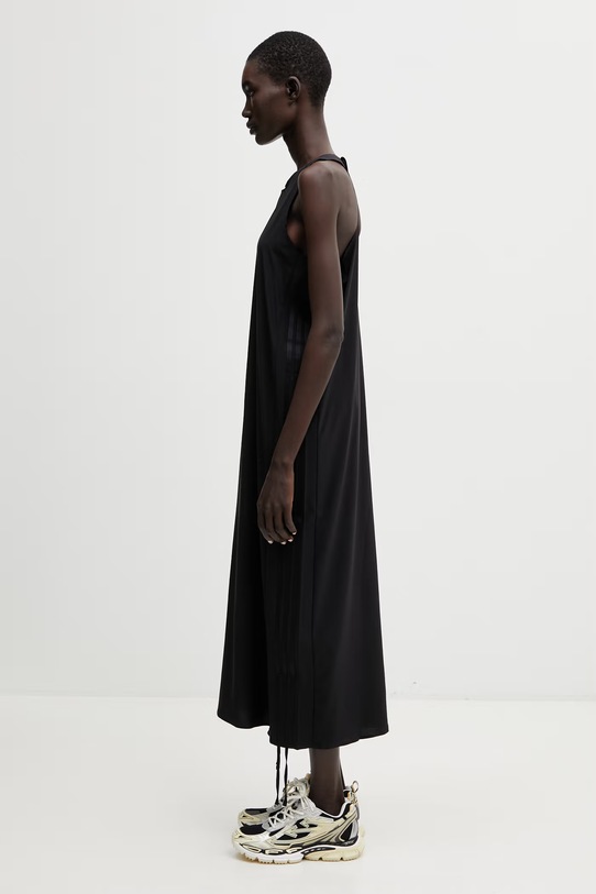 Y-3 RACER DRESS sukienka gładka KD1482 czarny SS26