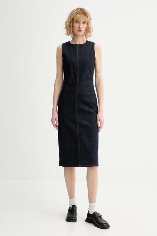Levi's sukienka 90S COLUMN z elastanem granatowy 005EG