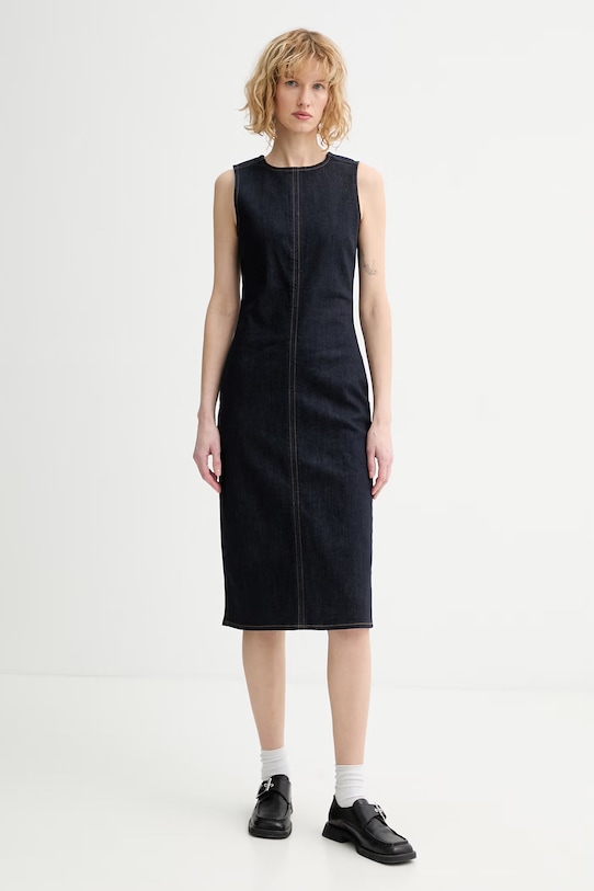 Levi's sukienka 90S COLUMN z elastanem granatowy 005EG