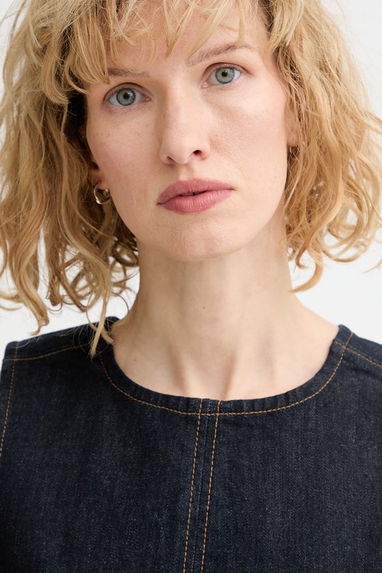 Levi's sukienka 90S COLUMN granatowy 005EG