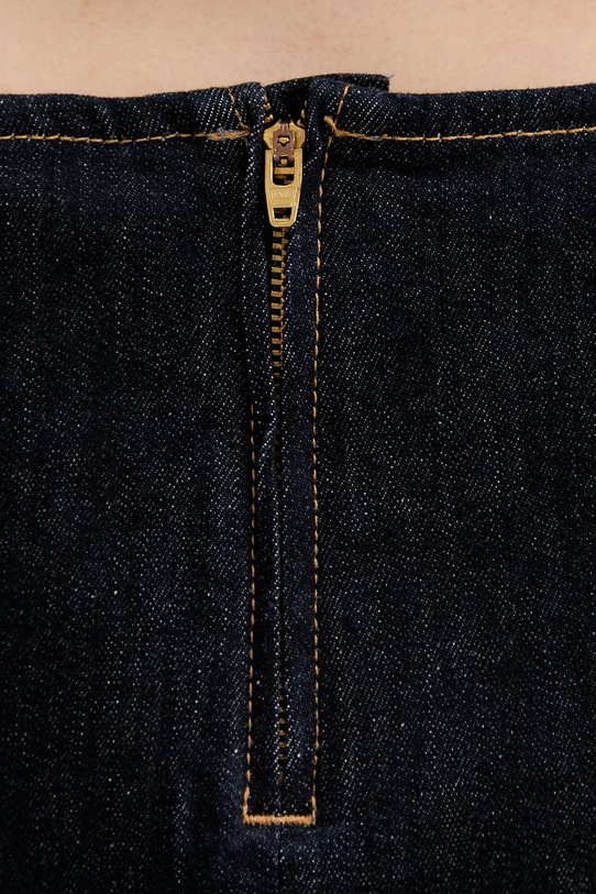 Levi's sukienka jeansowa LITTLE DENIM 005EN granatowy