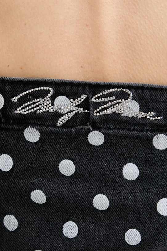 Guess sukienka jeansowa JOCELYN W6YKBI.D2302 szary