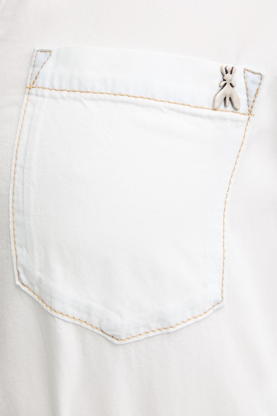 Patrizia Pepe sukienka z lyocellu 2A3014.D9A0 biały