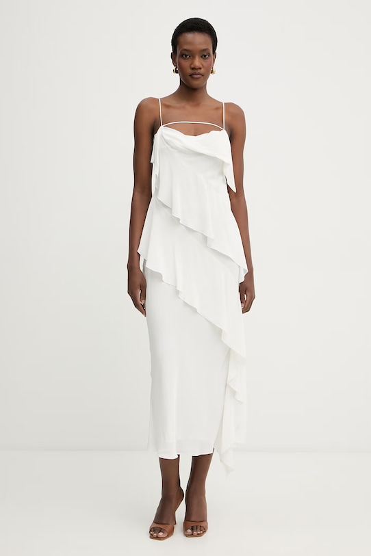 Patrizia Pepe sukienka biały 2A3020.A739