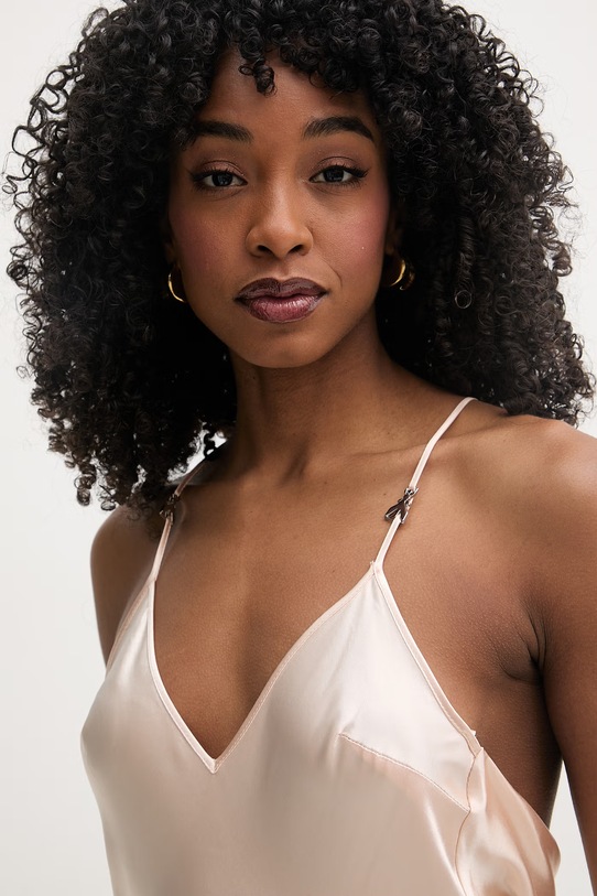 Patrizia Pepe sukienka beżowy 2A3034.A740