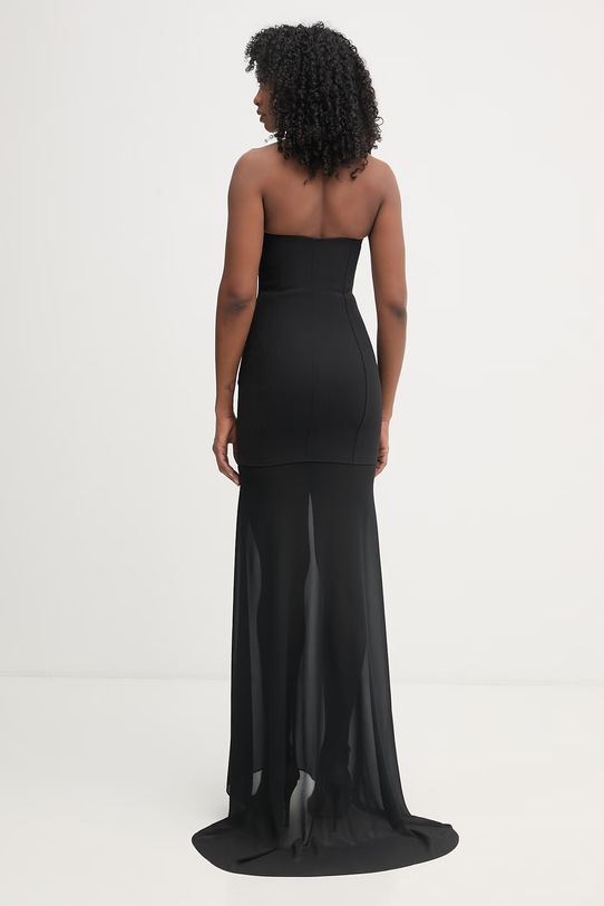 Odzież Patrizia Pepe sukienka syrenka 2A3035.A737 czarny