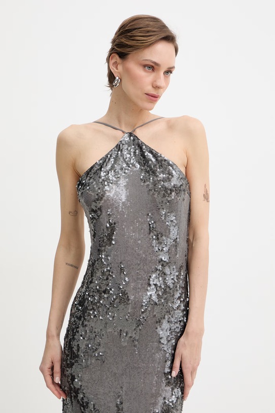 Odzież Patrizia Pepe sukienka 2A3039.J422 szary