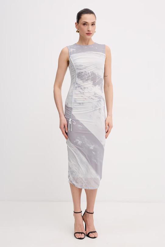 Patrizia Pepe sukienka szary 2A3052.J423