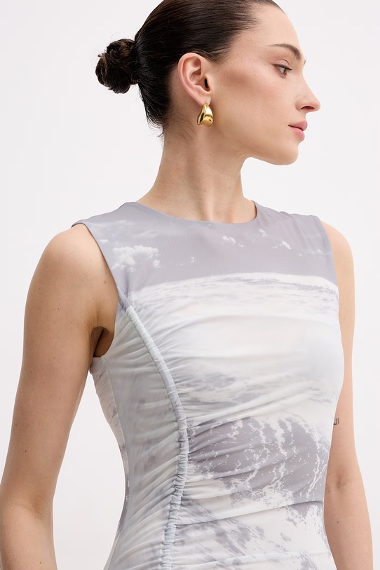 Patrizia Pepe sukienka szary 2A3052.J423