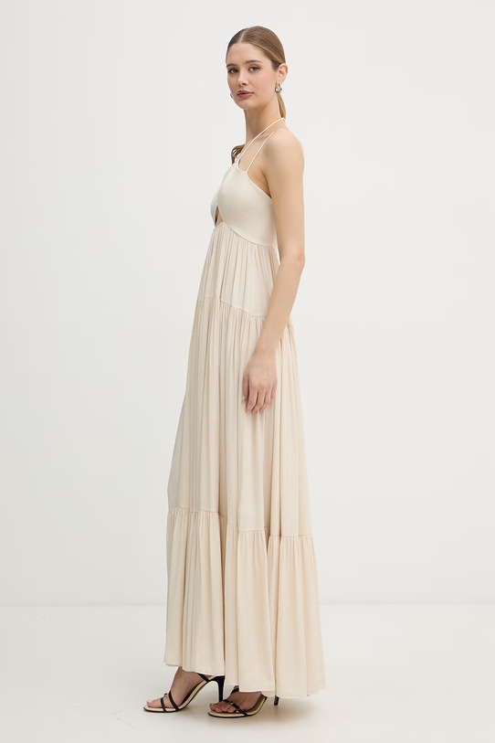 Patrizia Pepe sukienka letnia 2A3065.A772 beżowy SS26