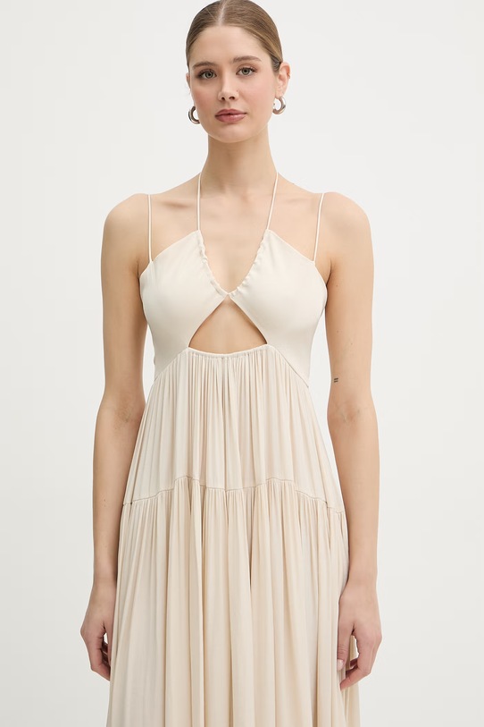 Patrizia Pepe sukienka letnia beżowy 2A3065.A772