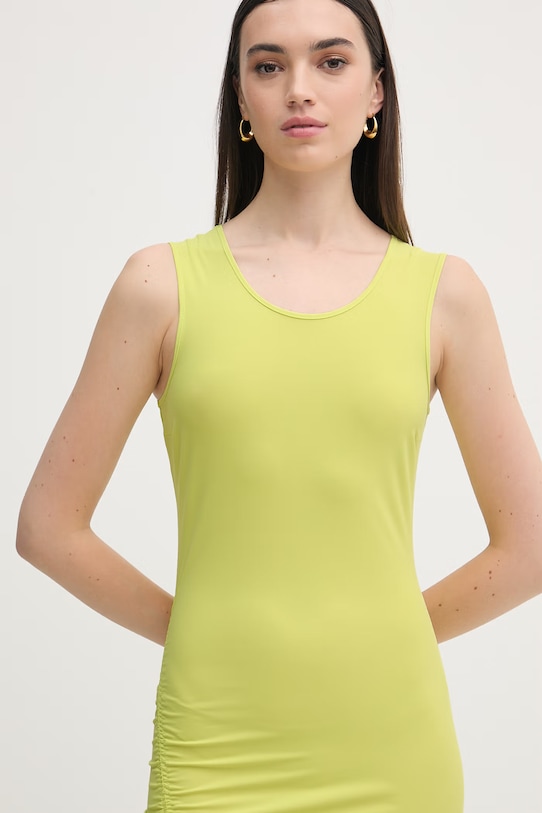 Patrizia Pepe malé čierne šaty žltá 2A3081.JZ26