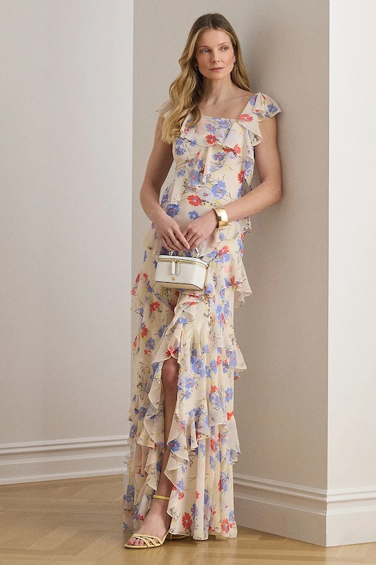 Lauren Ralph Lauren Рокля 253P08755 бежов