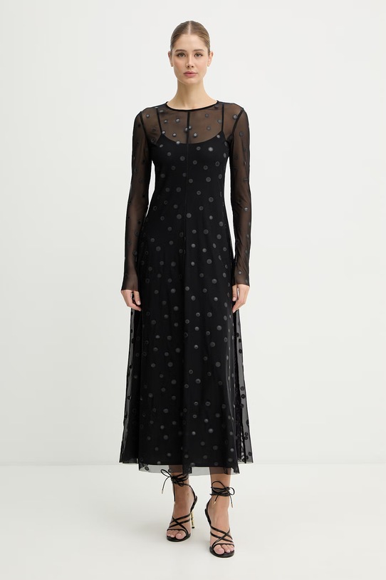 MAX&Co. sukienka MCOSEQUOIA wzorzyste czarny 2616621011200