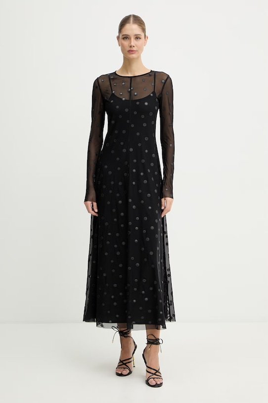 MAX&Co. ruha MCOSEQUOIA hosszú fekete 2616621011200