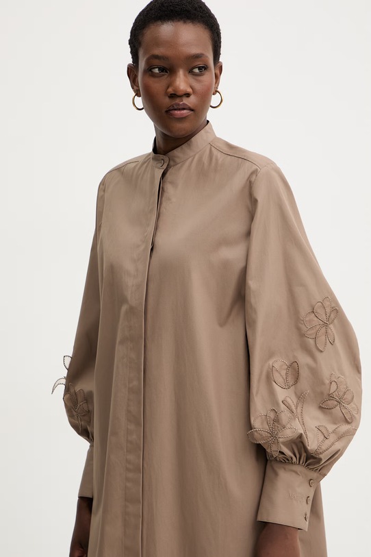 Bavlnené šaty MAX&Co. MCOSPORT hnedá 2616221113200