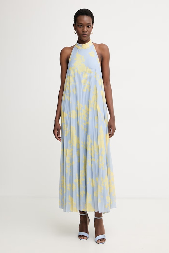 Max&Co. плиссированное платье MCOGALLO голубой 2616621024200
