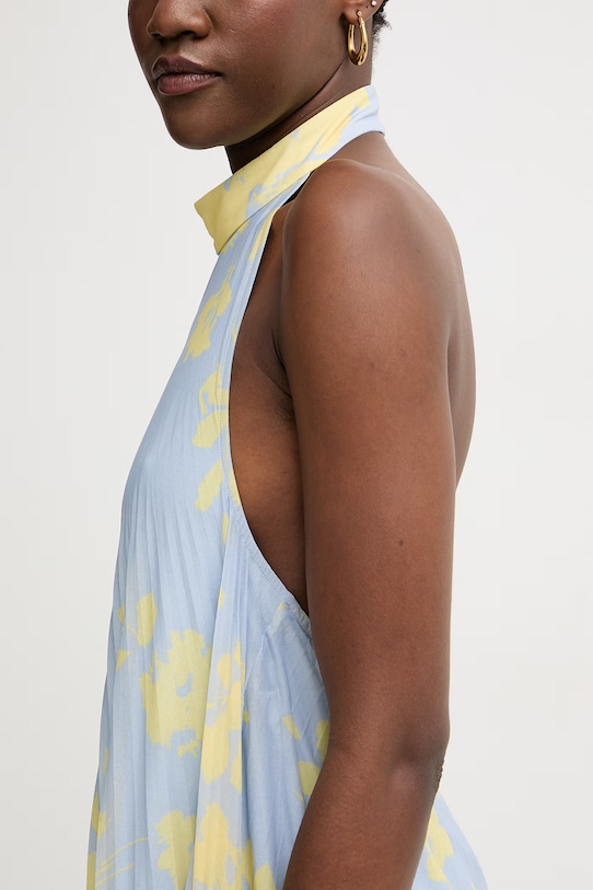 Max&Co. плиссированное платье MCOGALLO 2616621024200 голубой