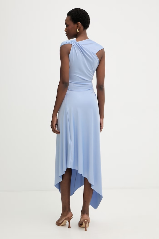 Odzież Victoria Beckham sukienka 1226JDR007199A niebieski