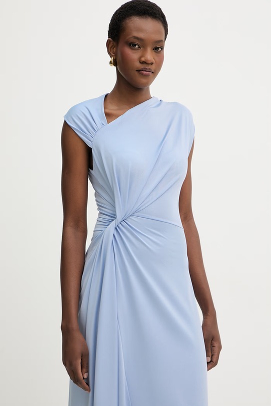 Victoria Beckham sukienka niebieski 1226JDR007199A