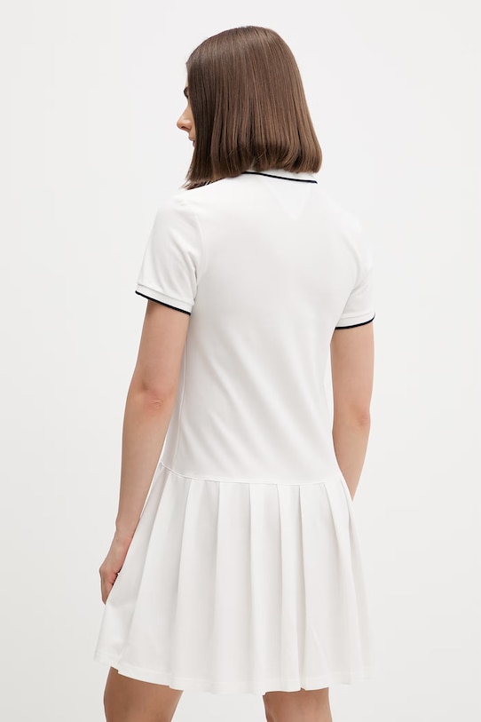 Oblečenie Tommy Jeans letné šaty s bavlnou DW0DW22328 béžová