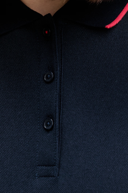 Tommy Jeans sukienka letnia z bawełną DW0DW22328 granatowy