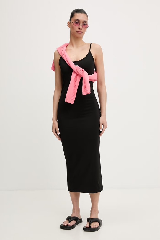 Tommy Jeans Sukienka bodycon DW0DW22334 czarny SS26