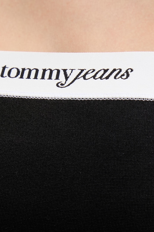 Tommy Jeans sukienka letnia z wiskozą DW0DW22337 czarny